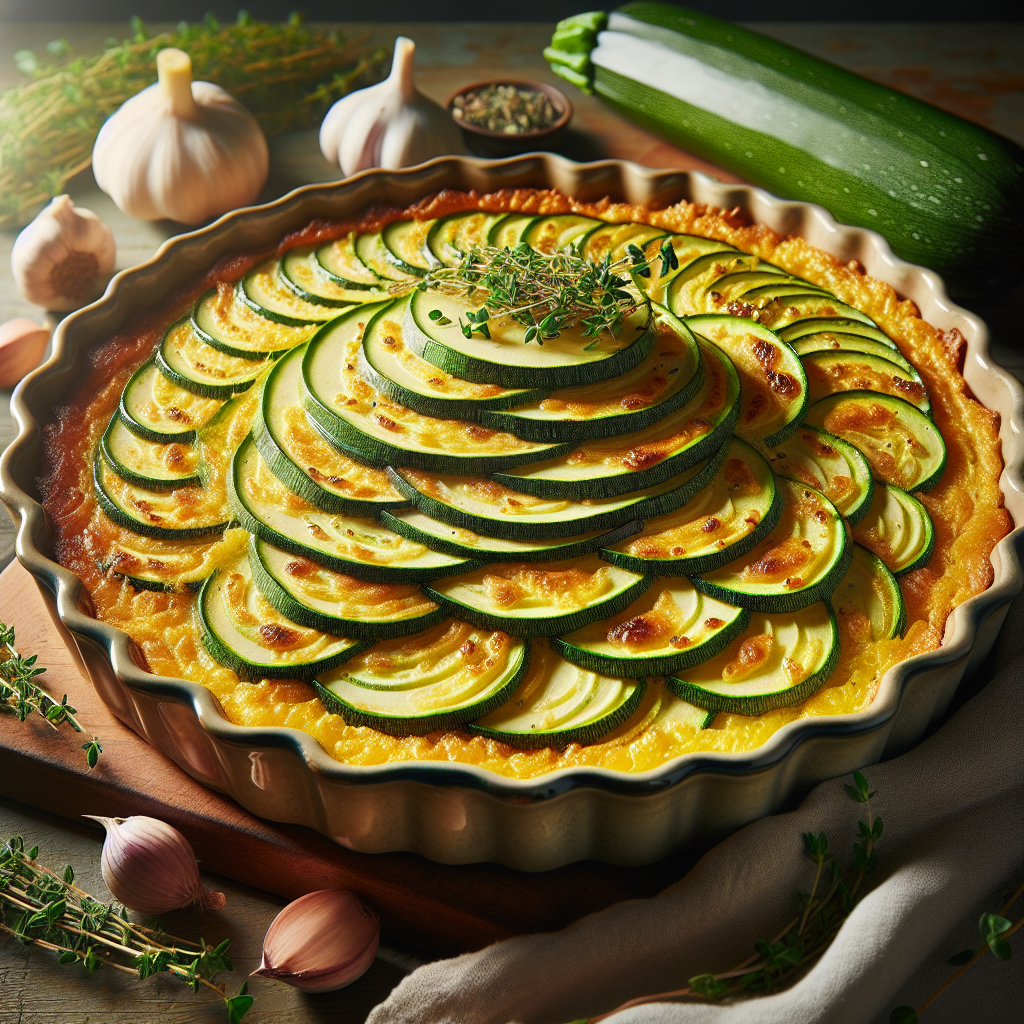 Image de Courgettes à la Provençale au Gratin