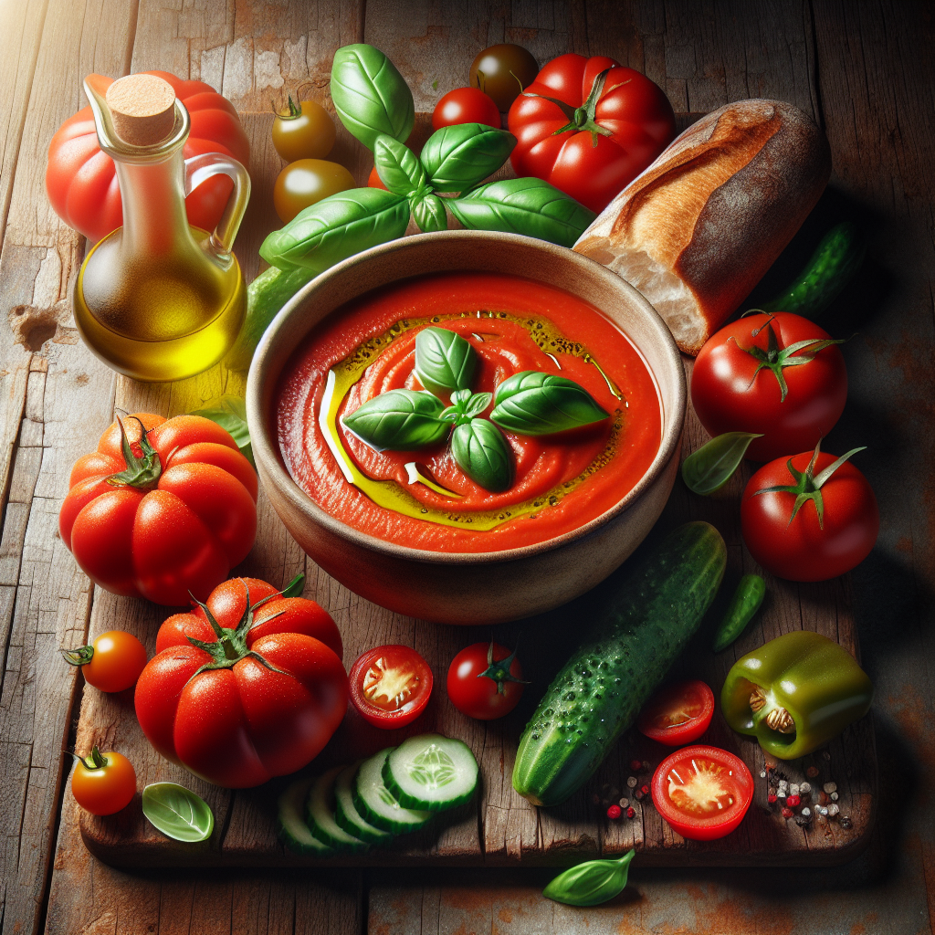 Image de Gaspacho à la tomate bio