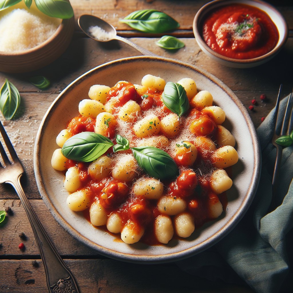 Image de Gnocchis à la sauce tomate