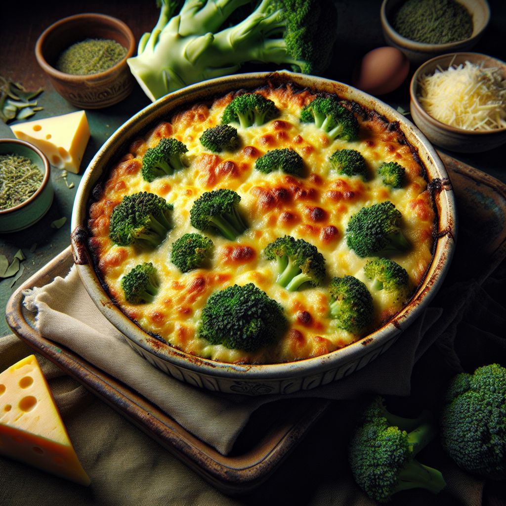 Image de Gratin de brocoli au fromage