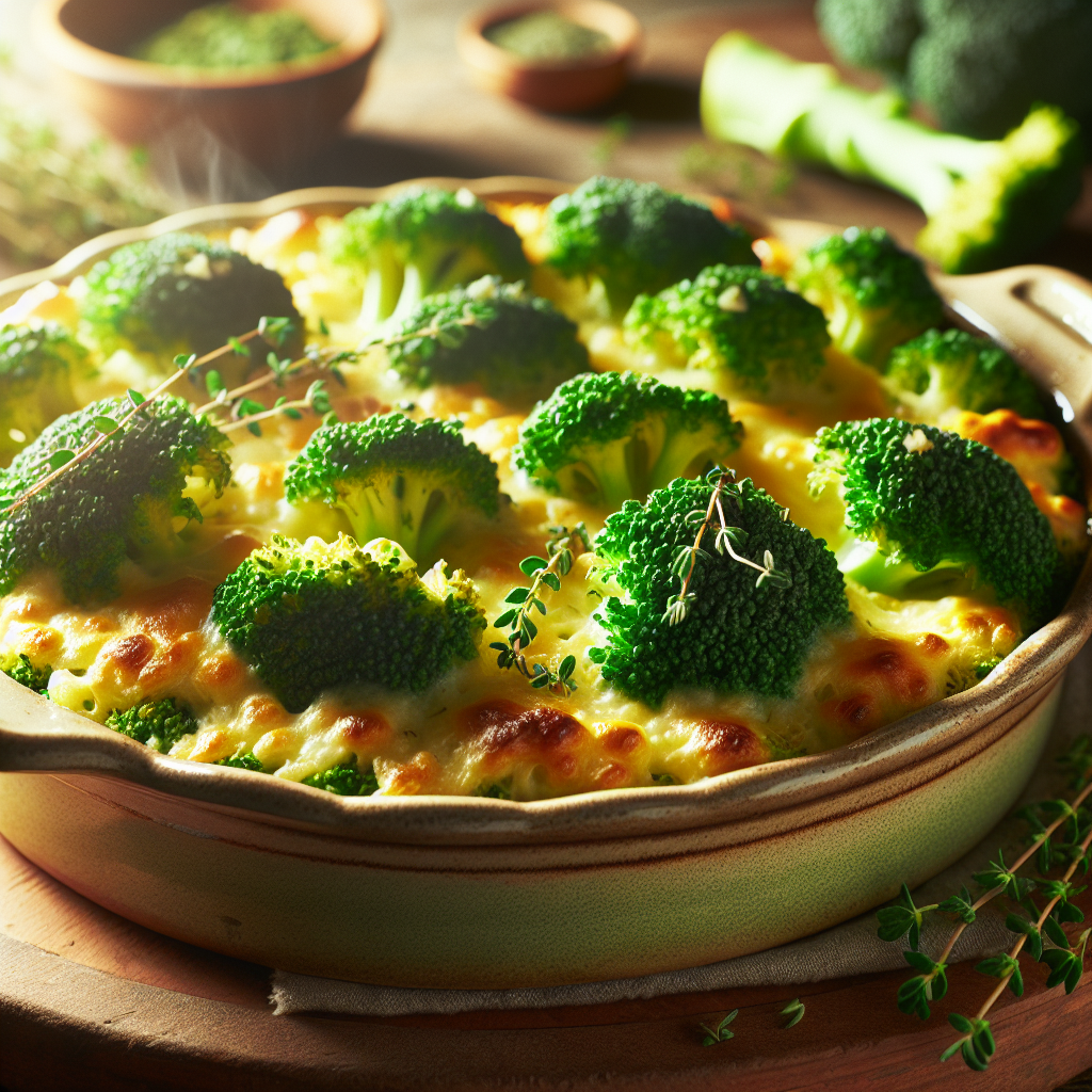 Image de Gratin de brocoli bio