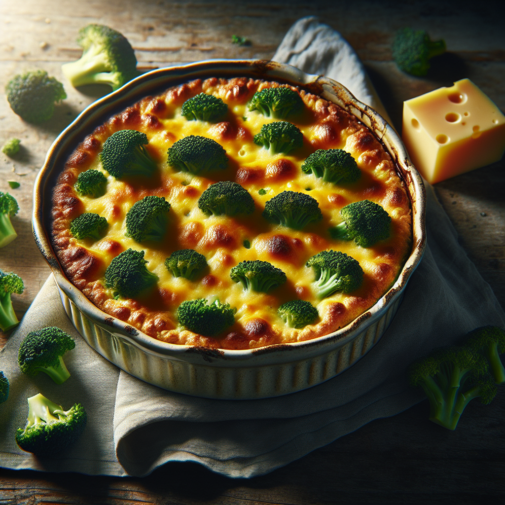 Image de Gratin de brocoli et fromage