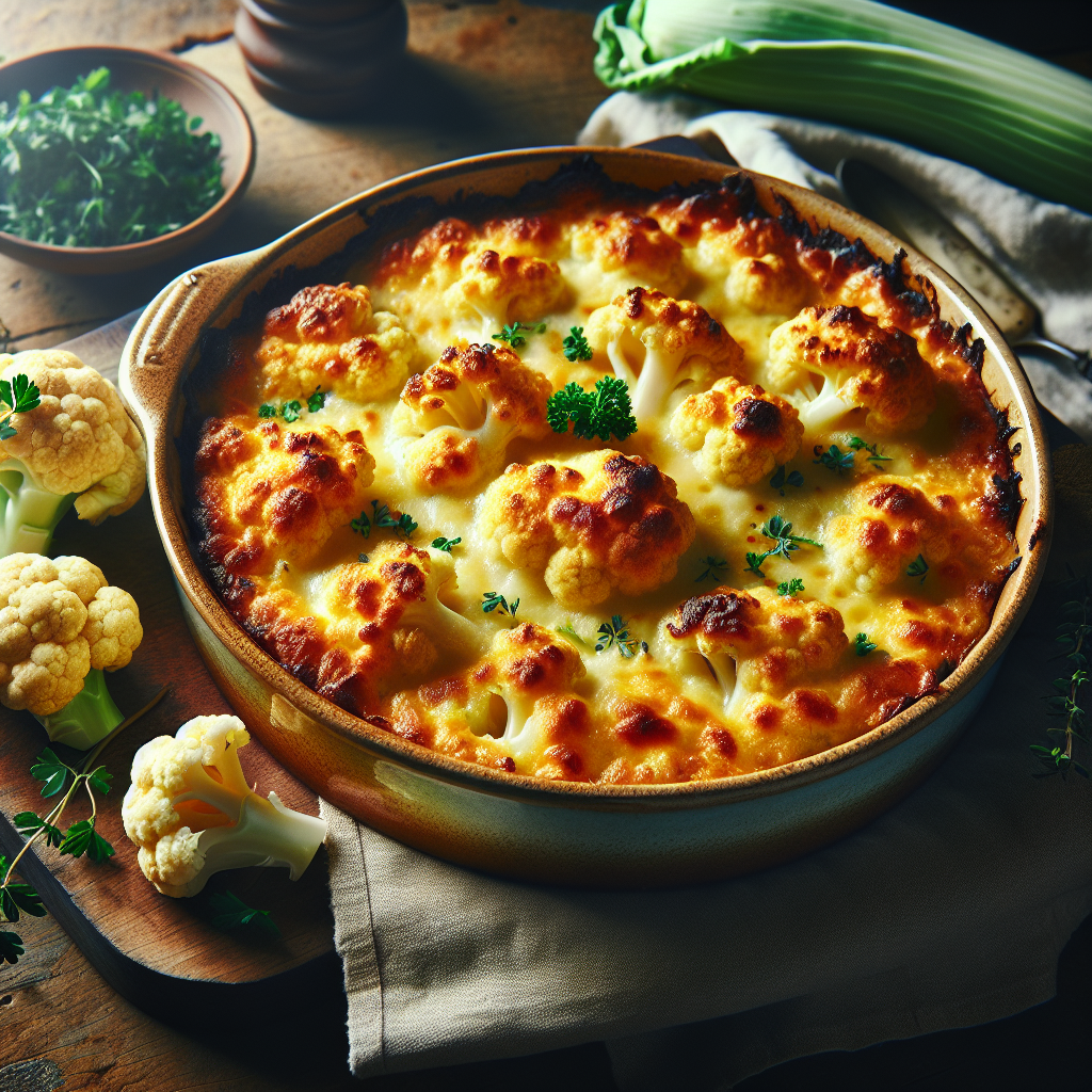 Image de Gratin de chou-fleur