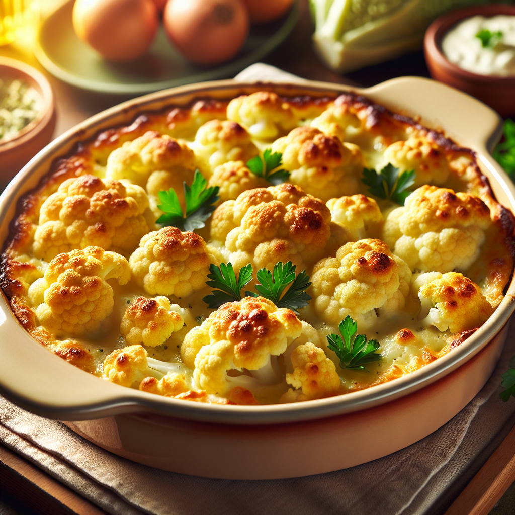 Image de Gratin de choux-fleurs