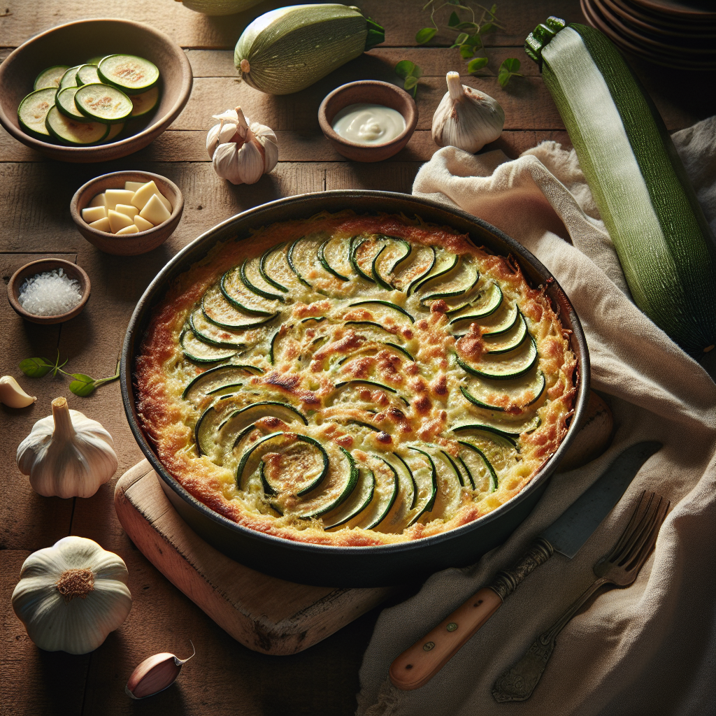 Image de Gratin de courgettes