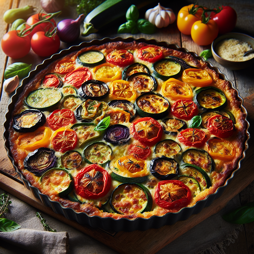 Image de Gratin de légumes d'été