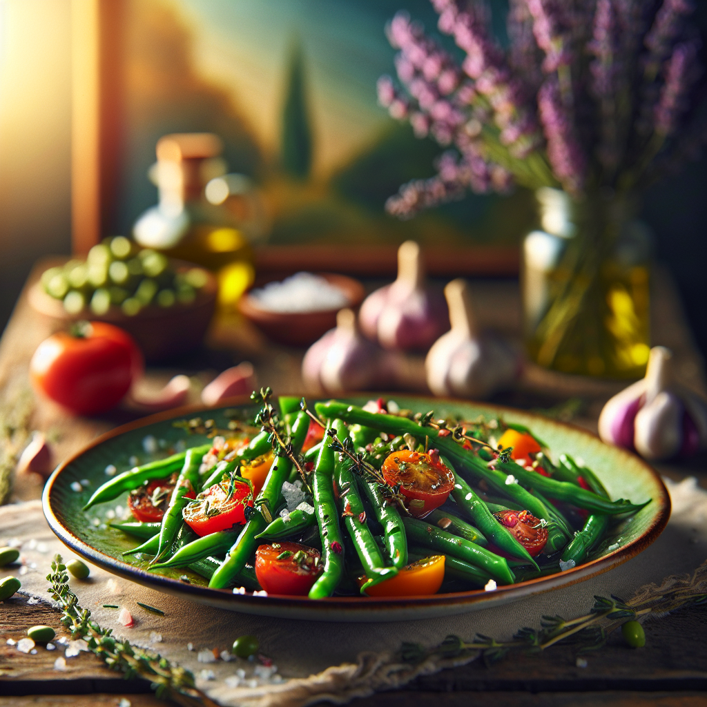 Image de Haricots verts à la provençale