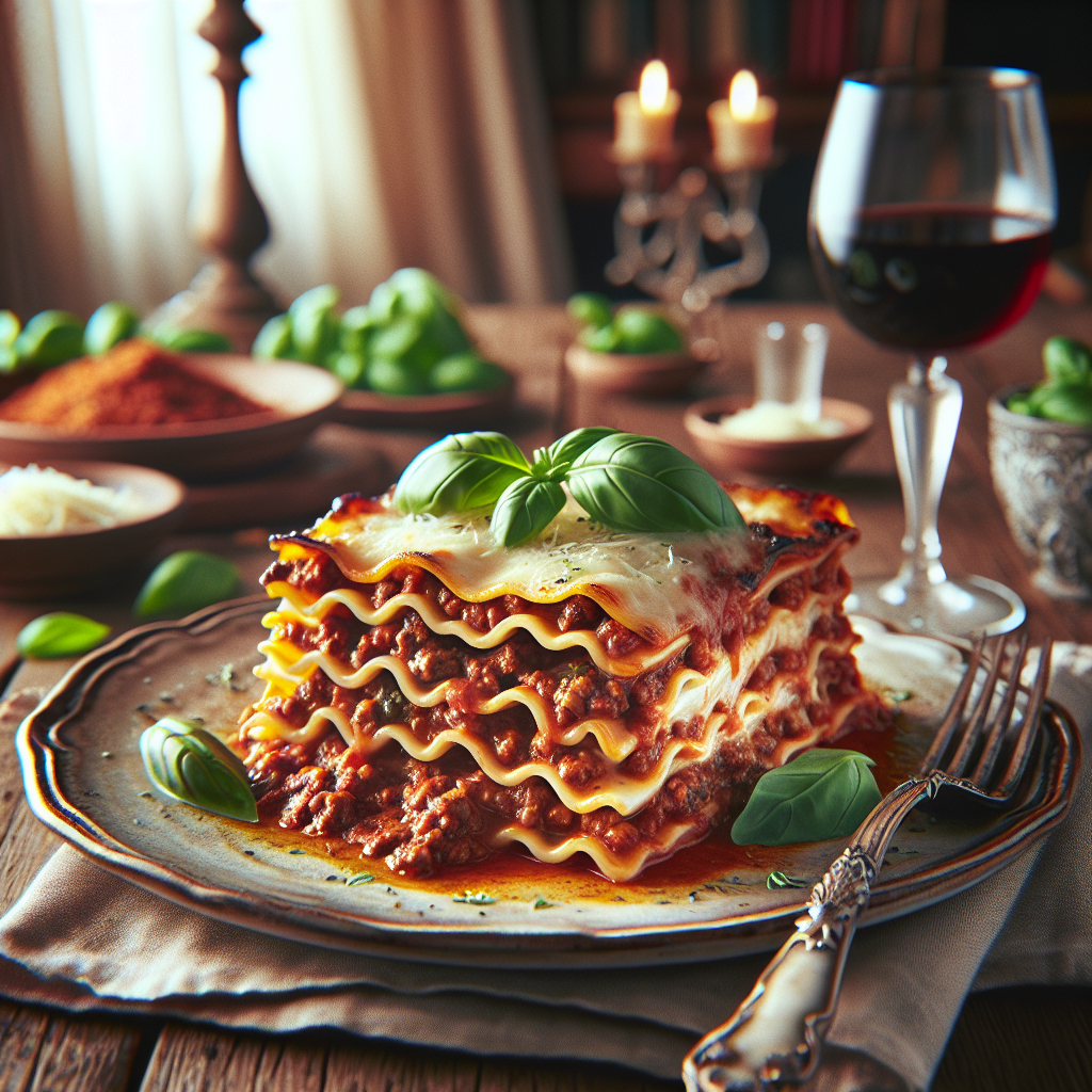 Image de Lasagnes à la bolognaise