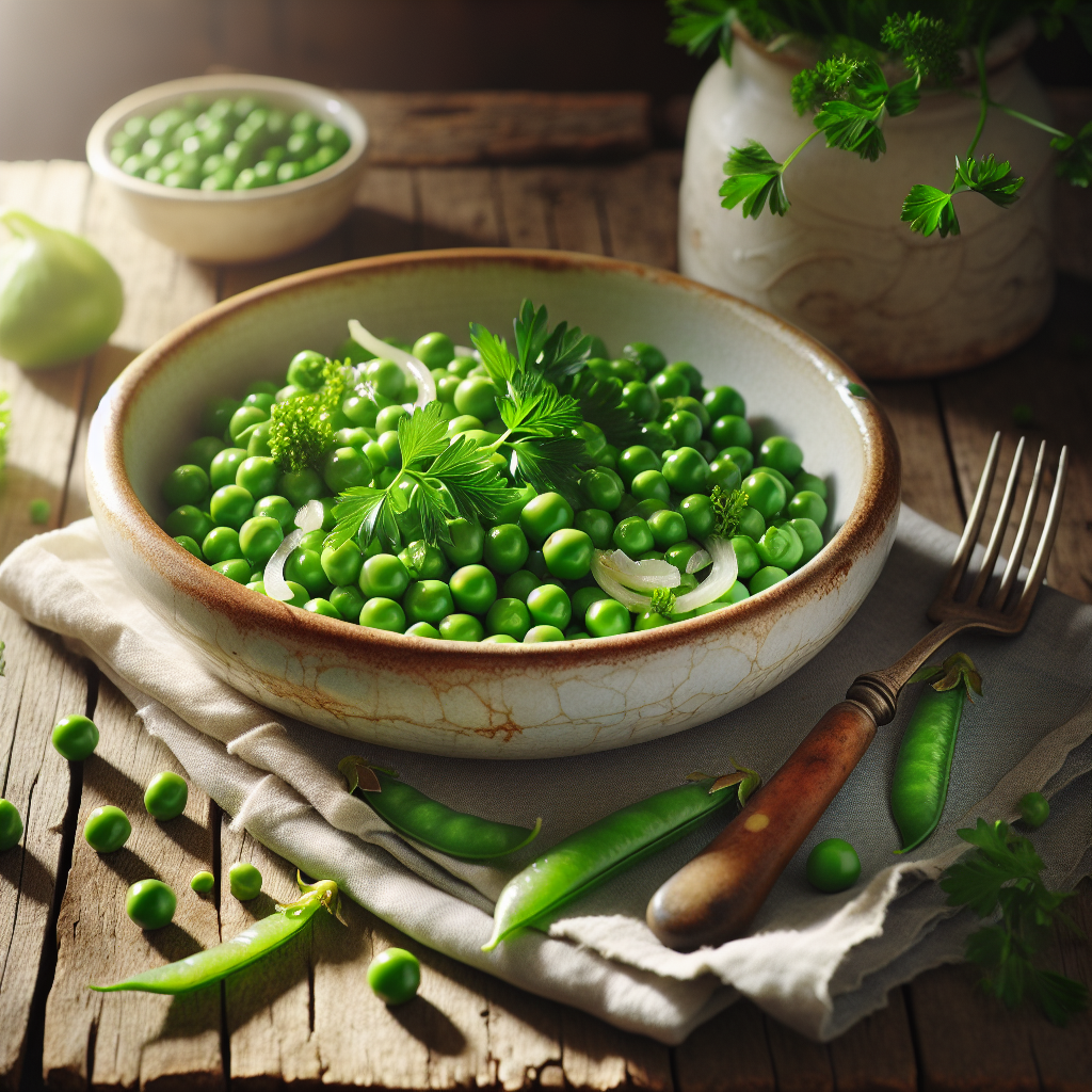 Image de Petits pois à la française