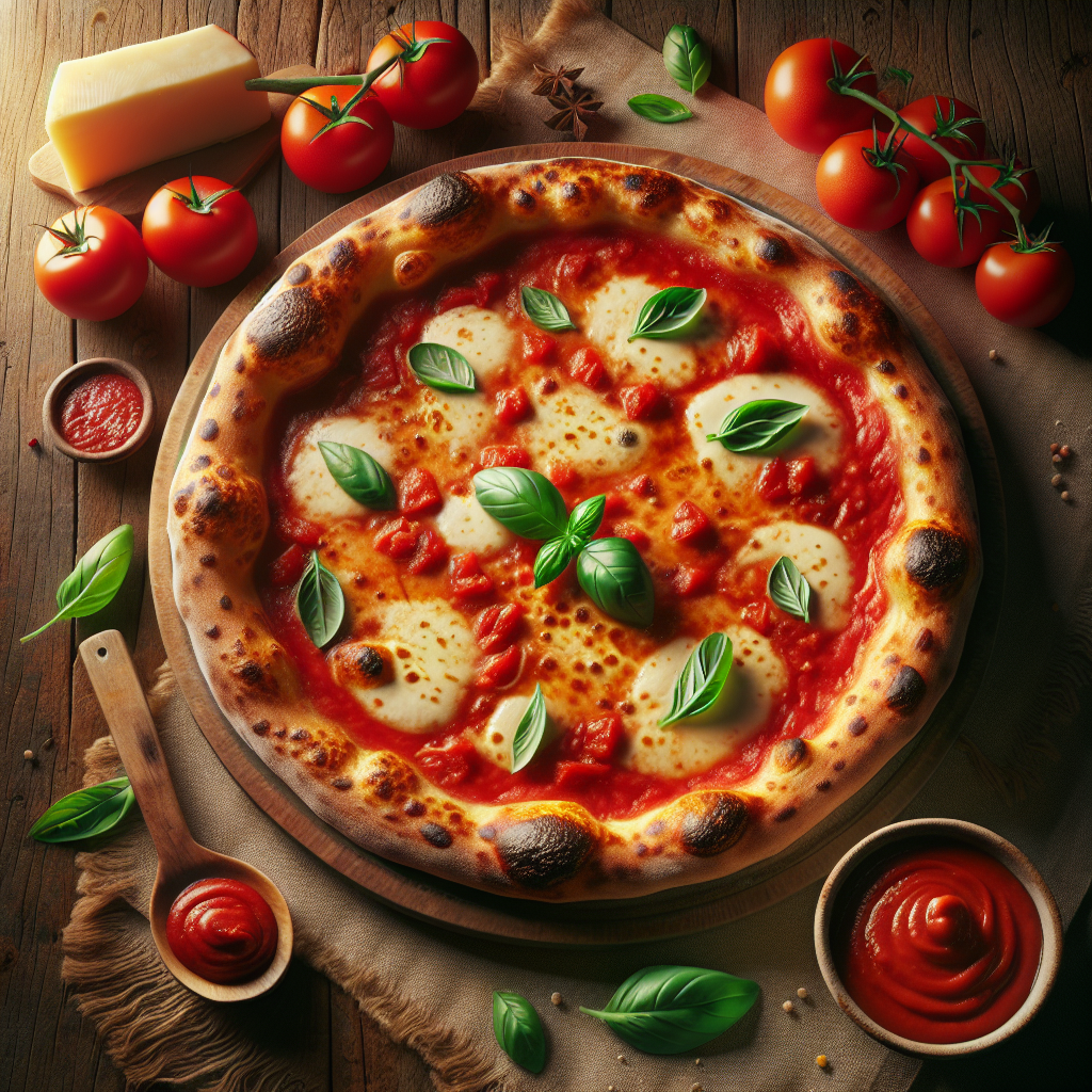 Image de Pizza au concentré de tomates