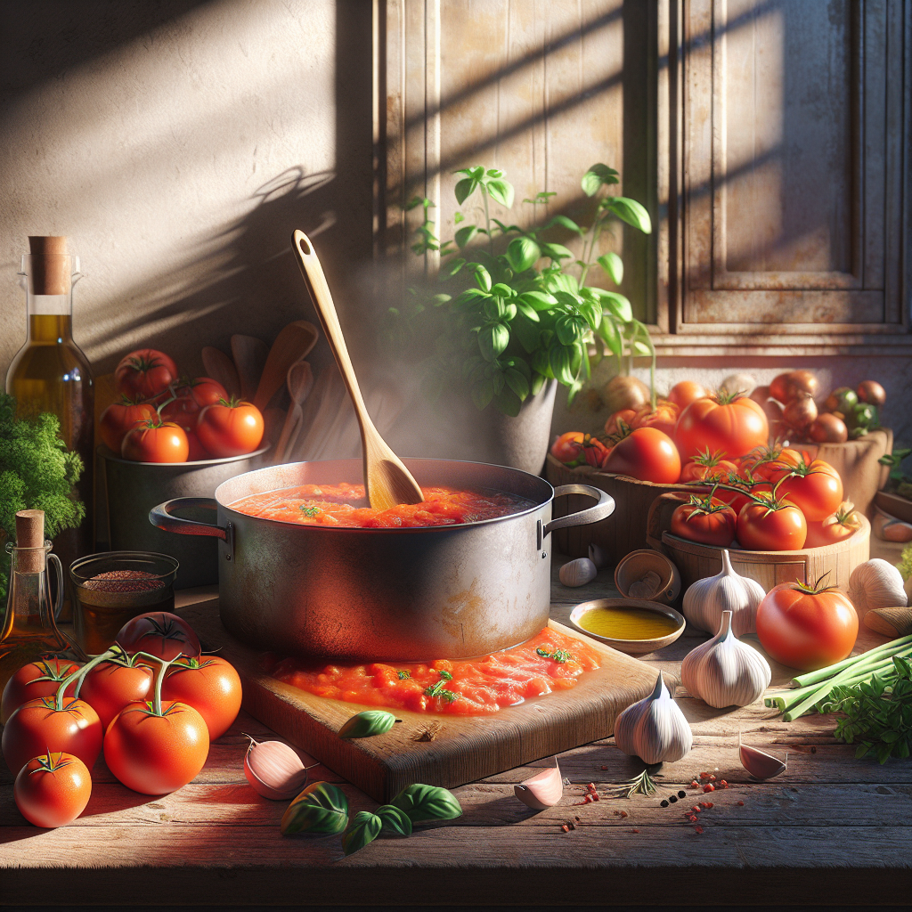 Image de Purée de tomates à la provençale