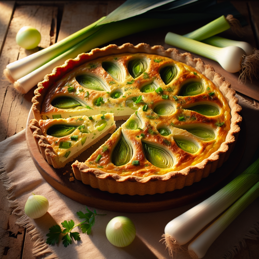 Image de Quiche aux poireaux