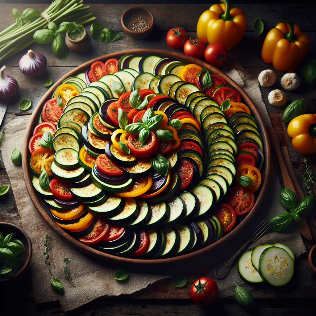 Image de Ratatouille aux légumes bios