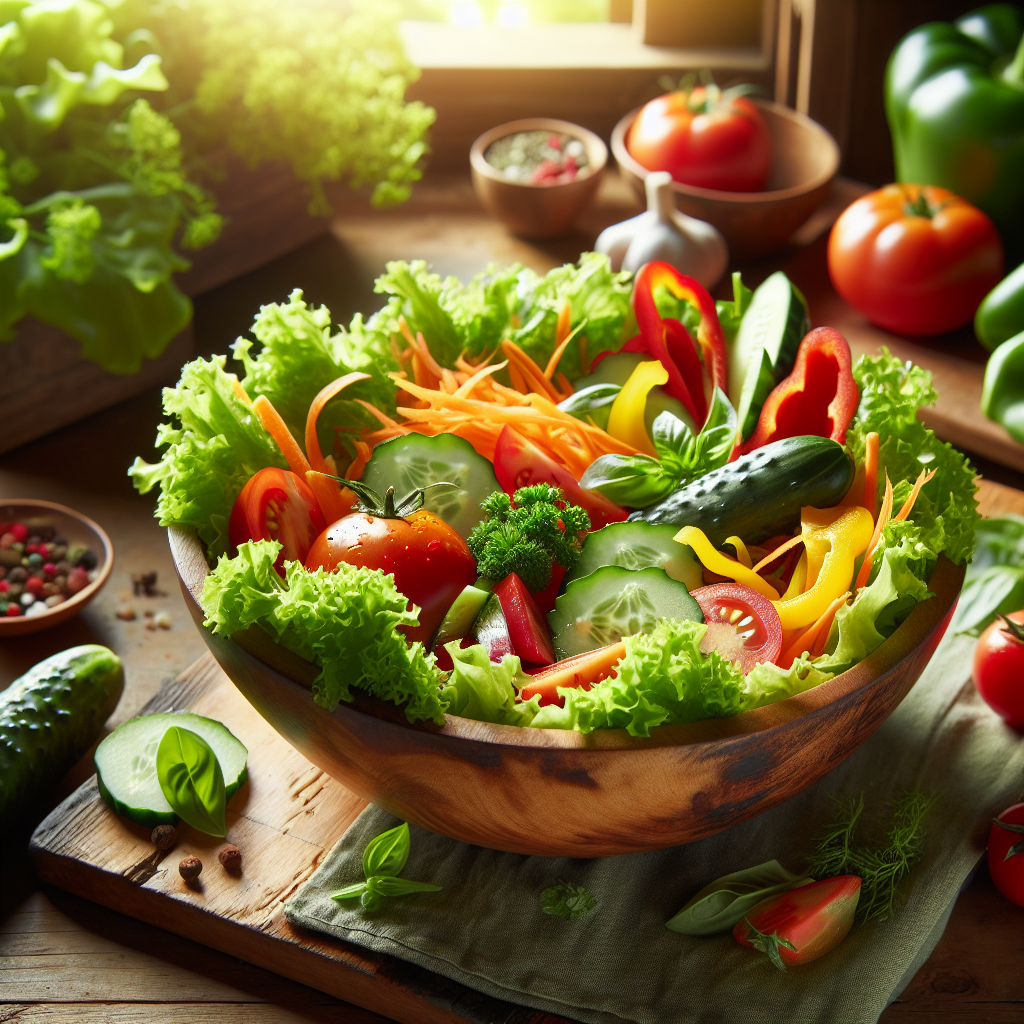 Image de Salade de légumes bio