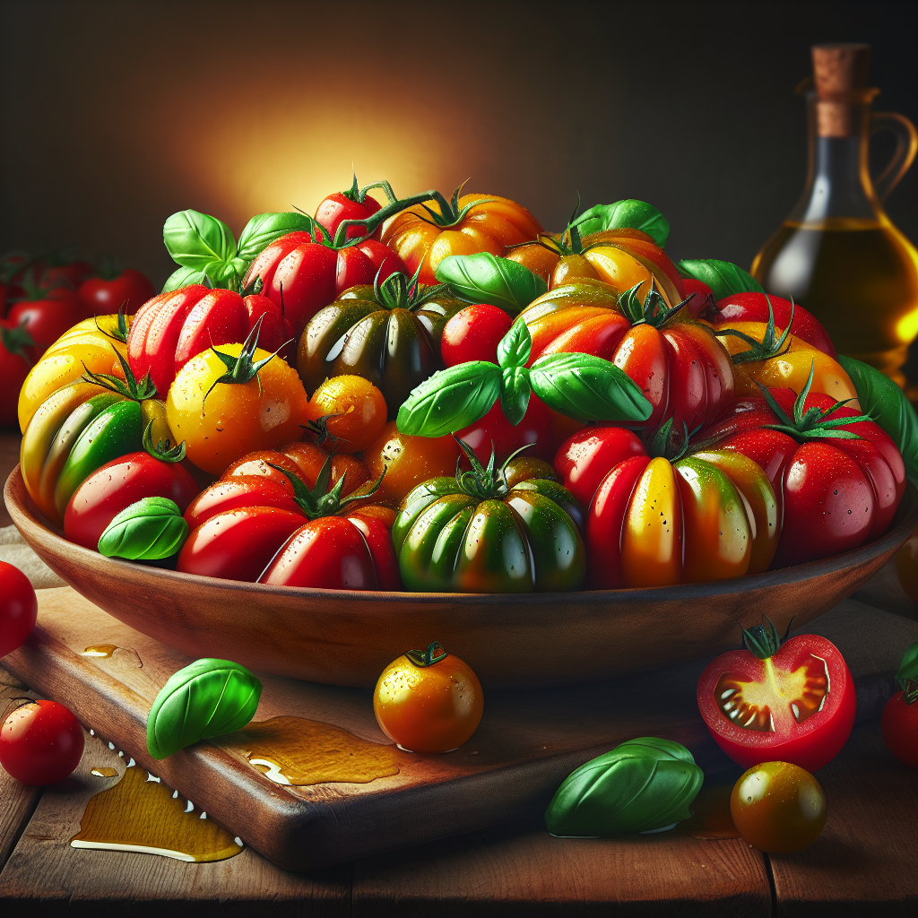 Image de Salade de tomates biologiques