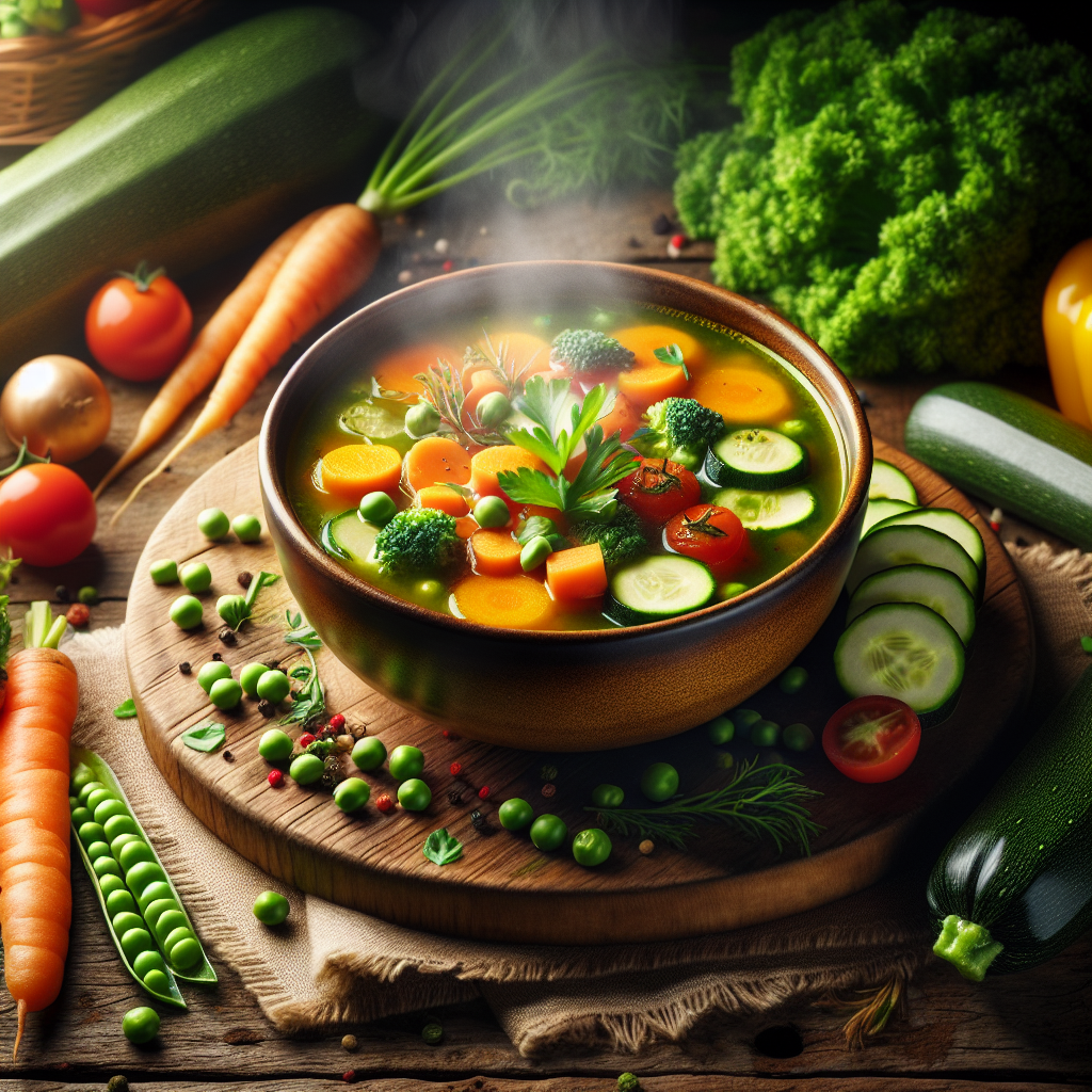 Image de Soupe de légumes bio