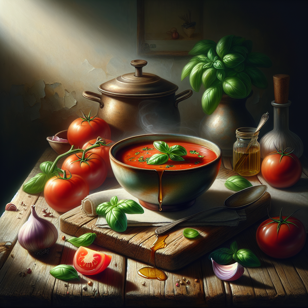 Image de Soupe de tomates maison