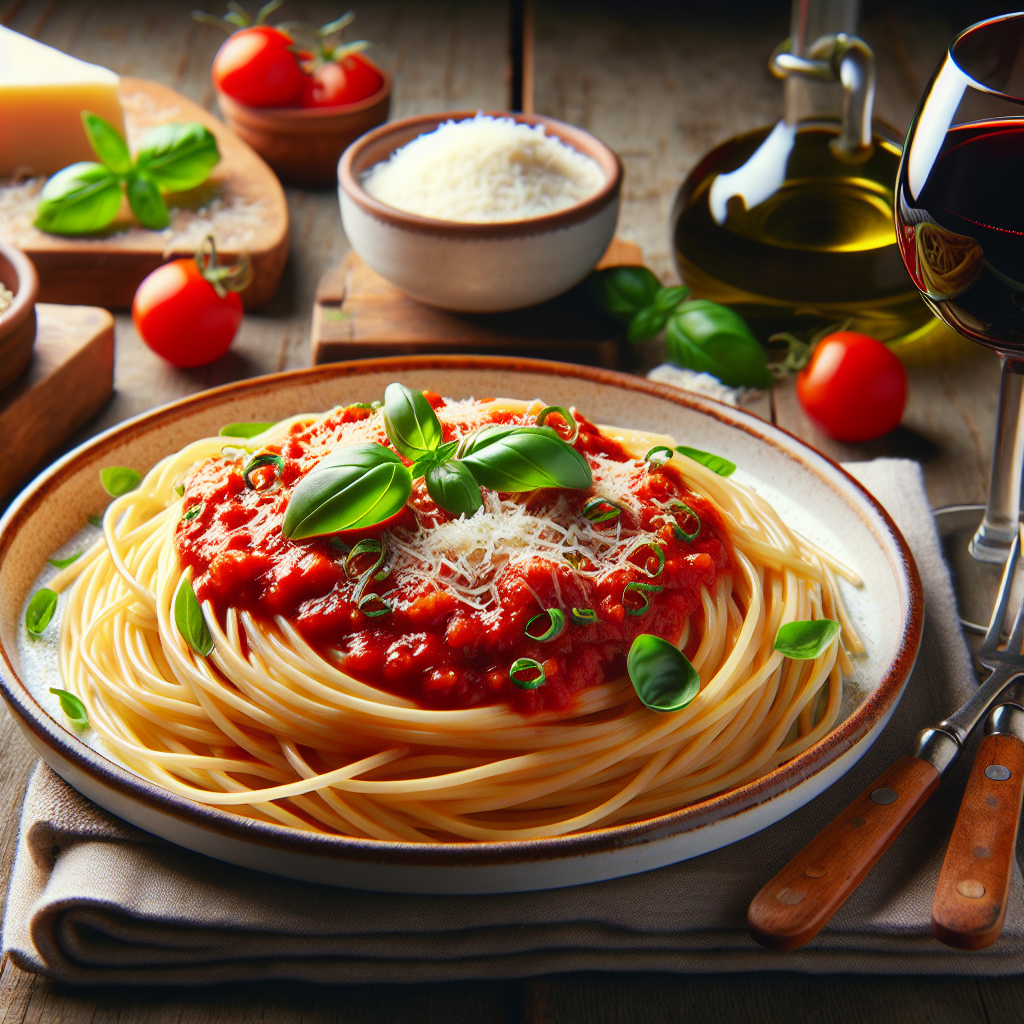 Image de Spaghetti alla pomodoro