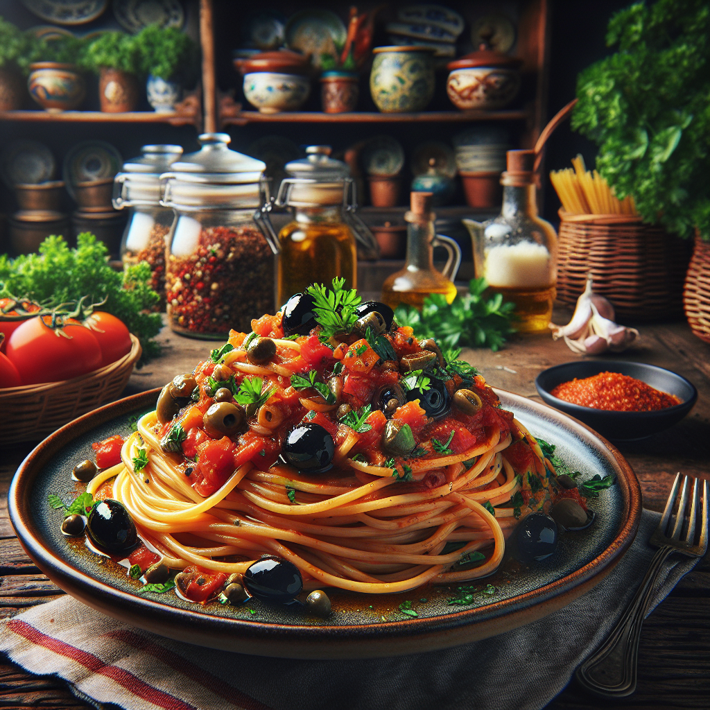 Image de Spaghetti alla puttanesca