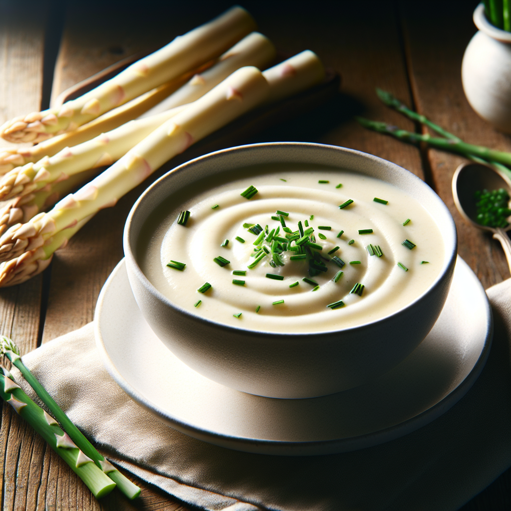 Image de Velouté d'asperges blanches