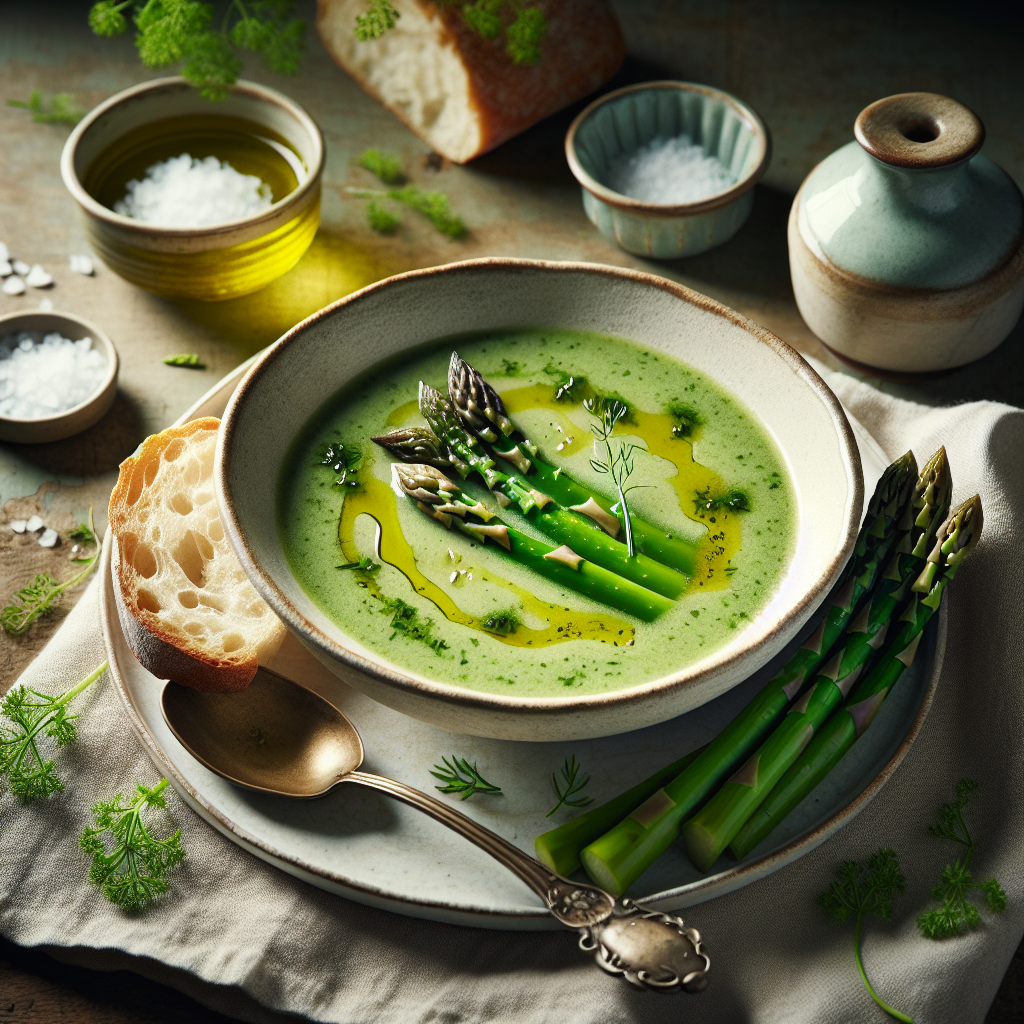 Image de Velouté d'asperges vertes